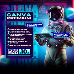 Imagen de ⚡ CANVA PRO A TU CORREO X 12 MESES