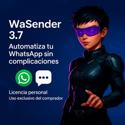 Imagen de ⚡ WASENDER LICENCIA PERMANENTE